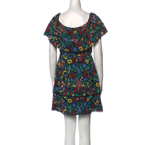 Alice + Olivia Tylie Dress Chelsea Wildflower - Picture 3 of 8